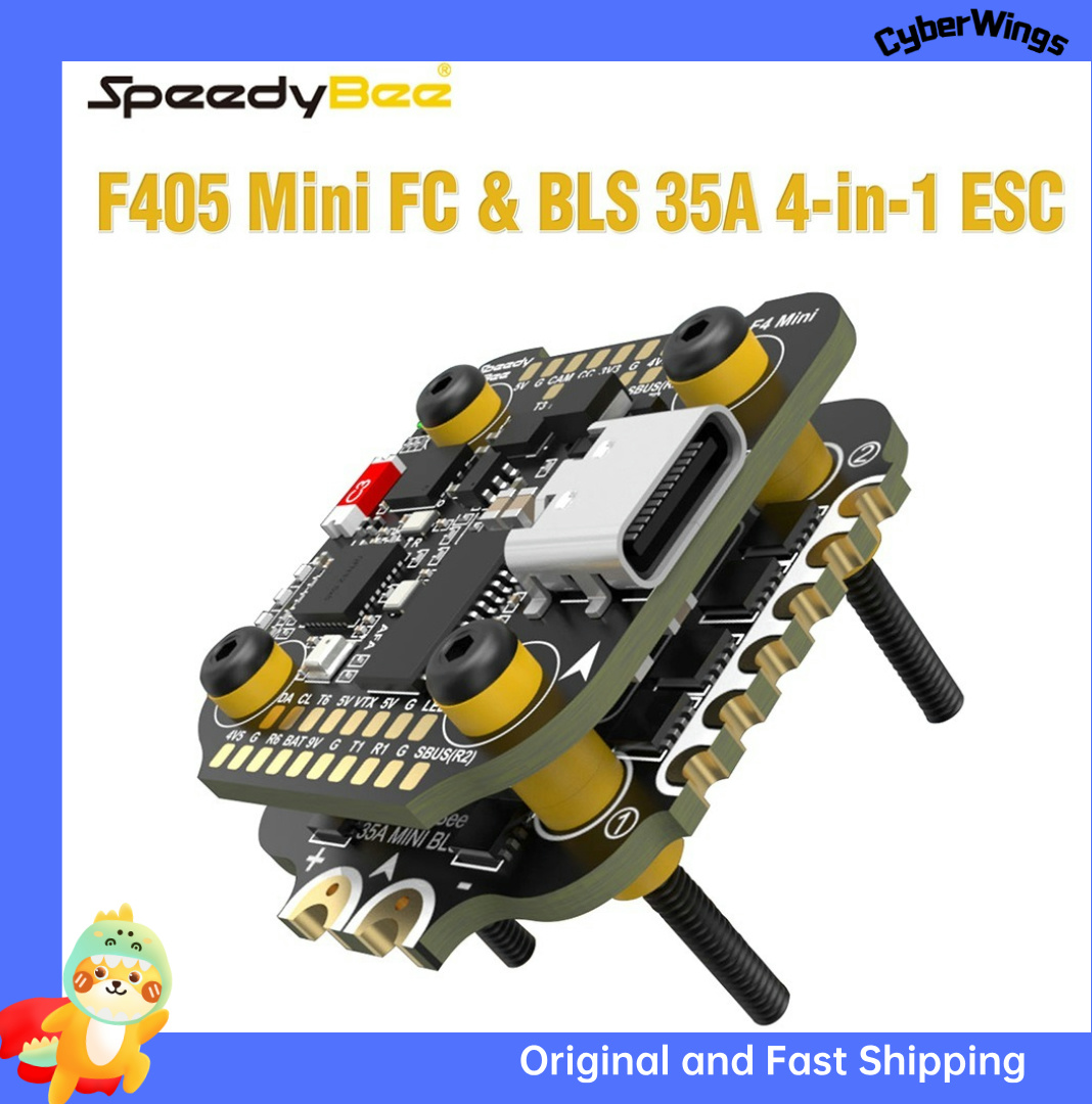 Speedybee F405 V4 Bls 55A Stack - SpeedyBee F405 Pengendali Penerbangan Mini BLS