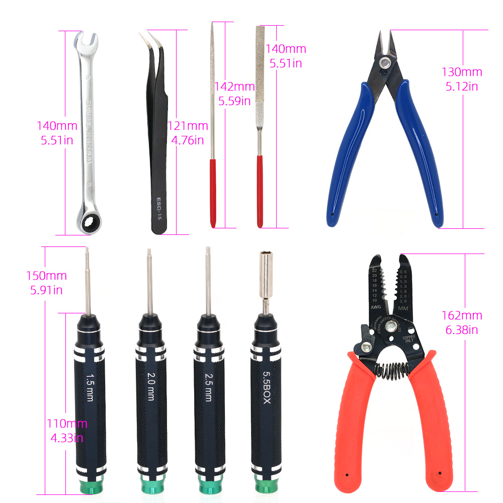 10 in 1 Set Alat FPV 1.5 2.0 2 - Speedybee F405 V4 Bls 55A Stack ulasan dan harga